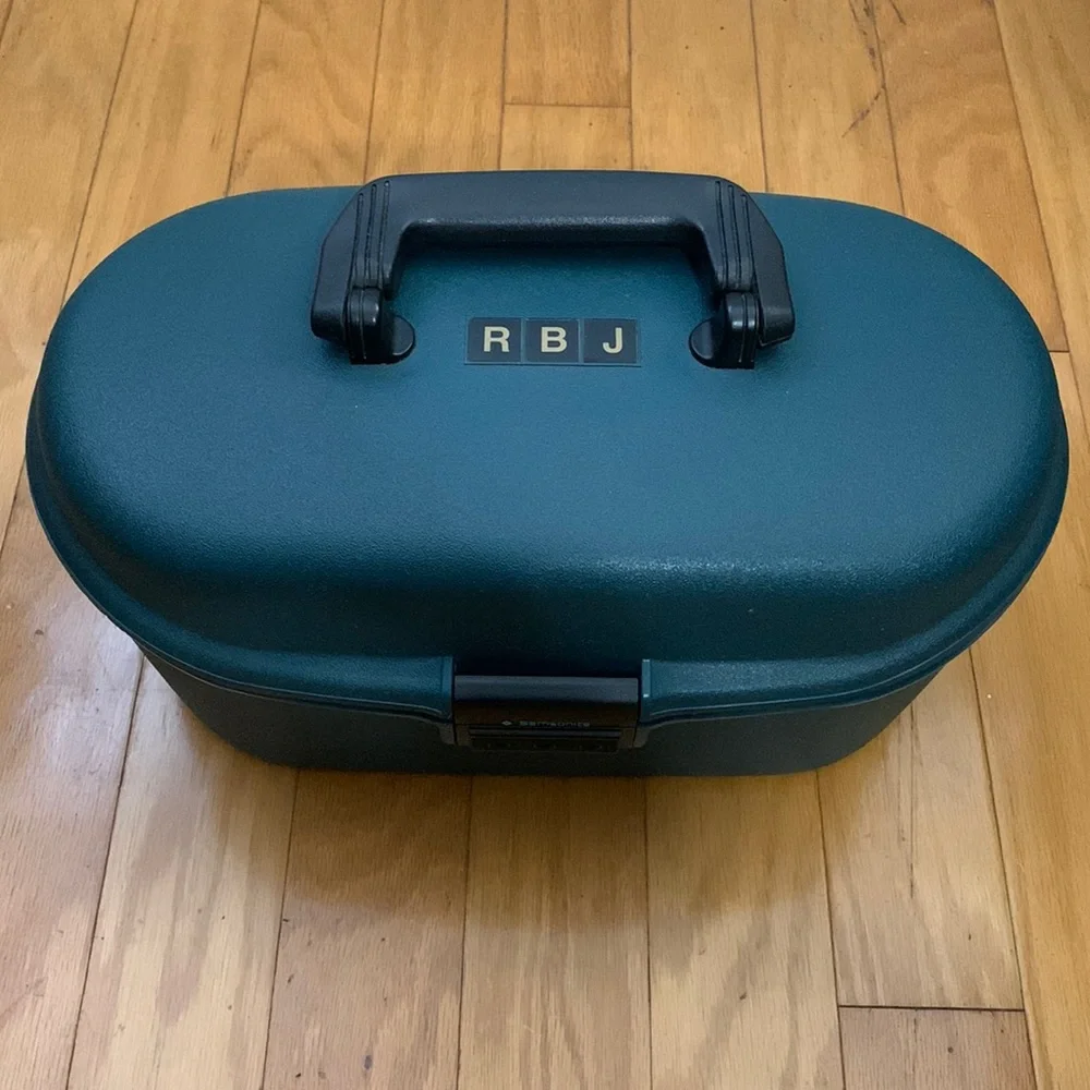 Samsonite Vintage Hardcase Jewelry and Makeup Organizer